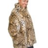 Leopard Faux Fur Coat
