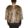 Leopard Cropped Jacket