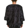 Persian Lamb Faux Fur  Cropped Jacket