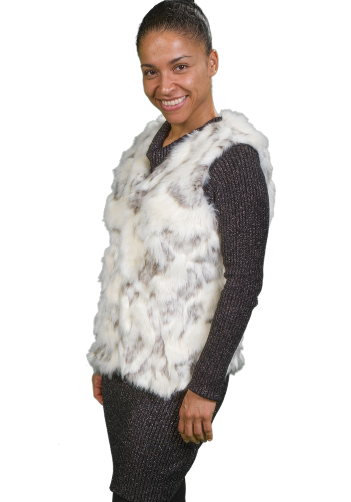 Fancy Rabbit Faux Fur Vest