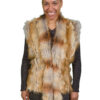 Gold Fox Faux Fur Vest