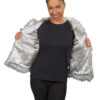 Norway Faux Fur Cropped Jacket