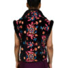 Embroidered Velvet Vest