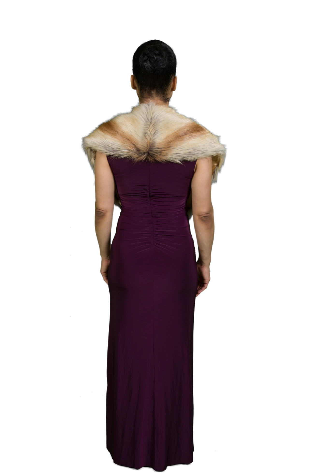 Golden Fox Tail Removable Collar