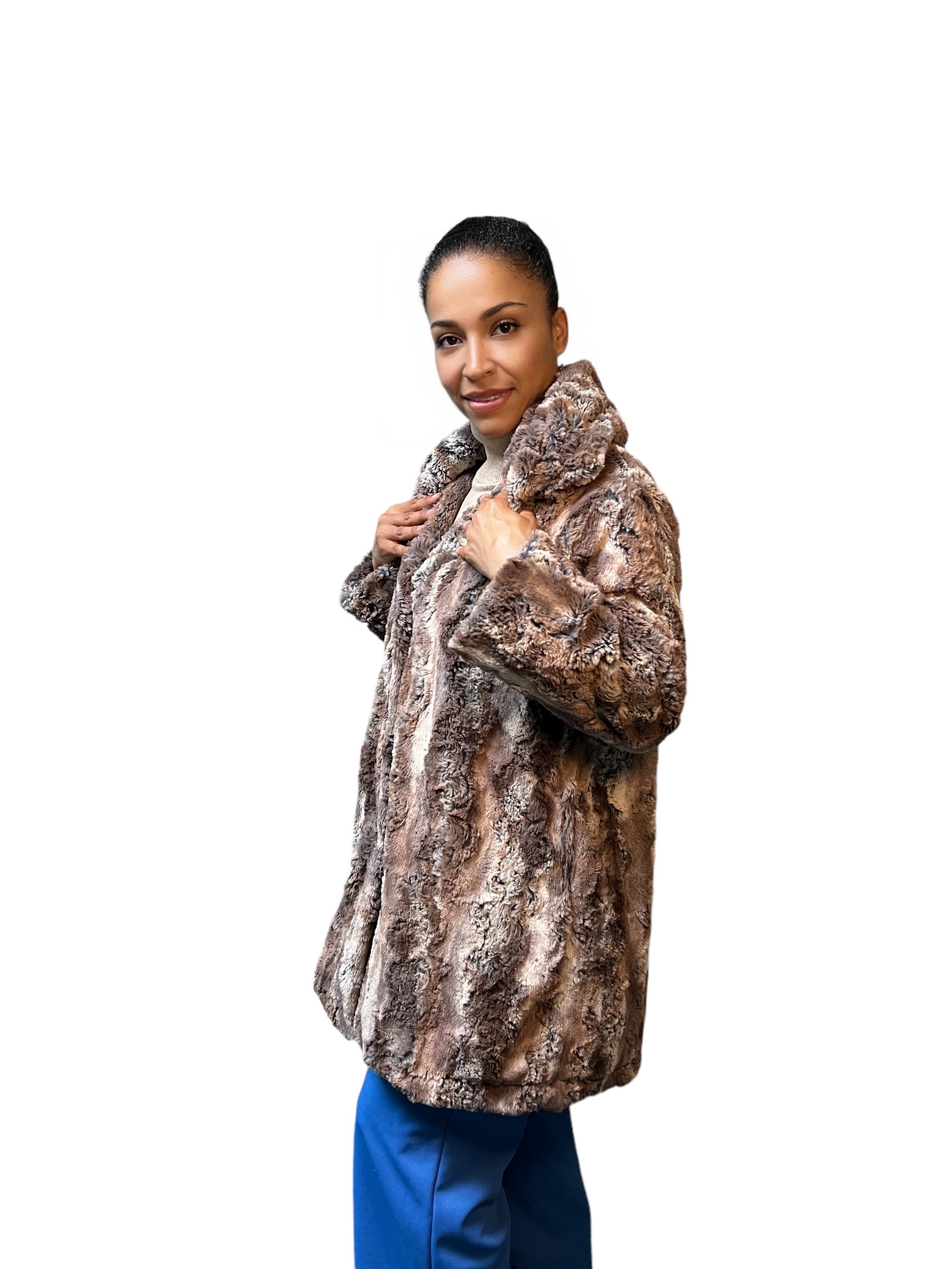 Luxe Cuddle Wild Rabbit Coat