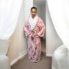 IMG_3338 2 Peony Print Mink Cuddle Robe