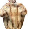 Golden Tail Faux Fur Fox Coat