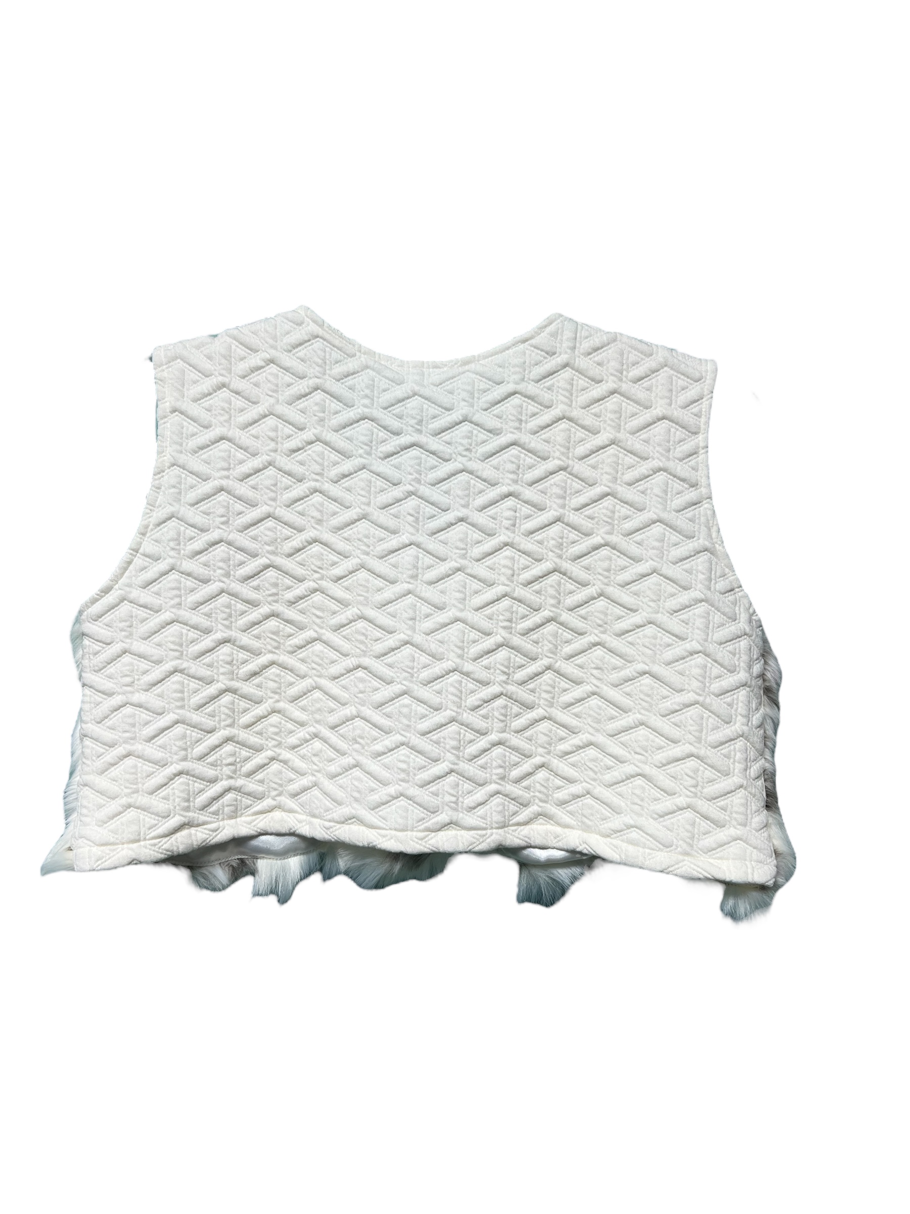 Photoroom_20240824_181226 Rabbit Faux Fur and Geometric Print Knit Kids Vest