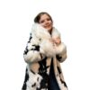 Faux Butterfly Rabbit Coat