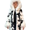 Faux Butterfly Rabbit Coat
