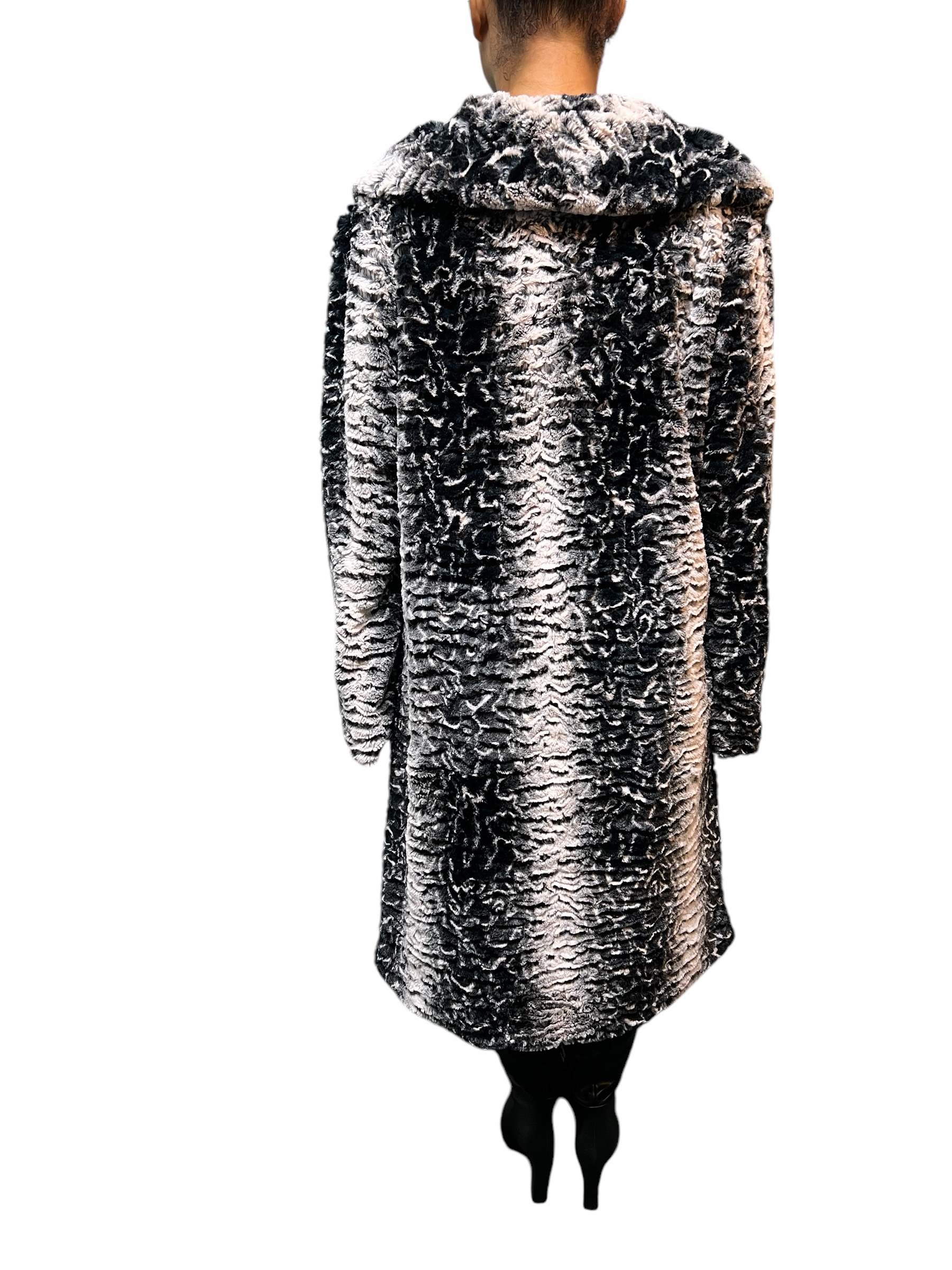 Parisian Style Faux Fur Coat
