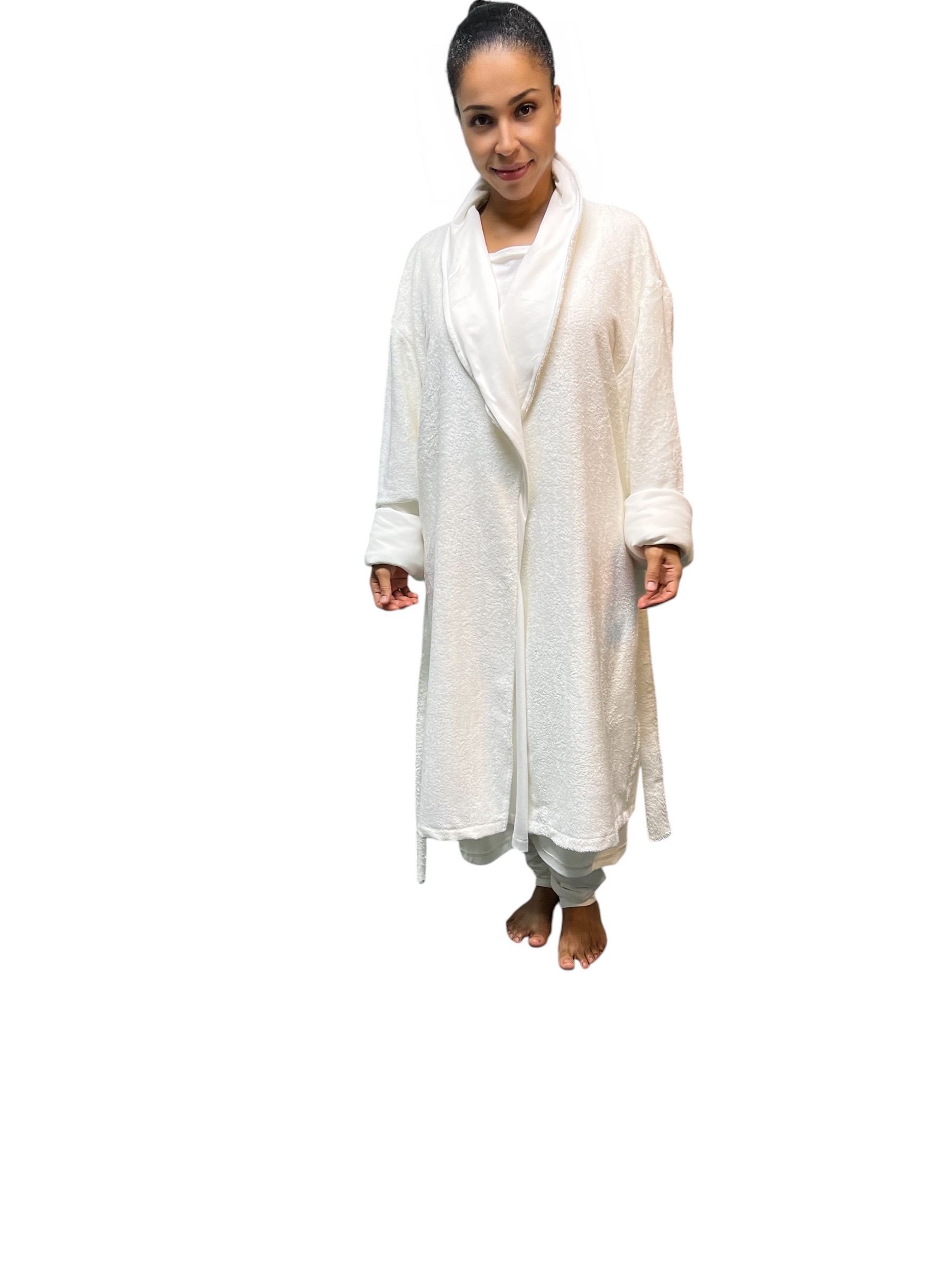 Organic Bamboo Reversible Towel Robe