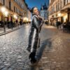 Parisian Style Faux Fur Coat