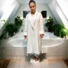 Organic Bamboo Reversible Towel Robe