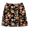 Embroidered Velvet Skirt