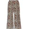 Leopard Print Stretch Velvet Pants