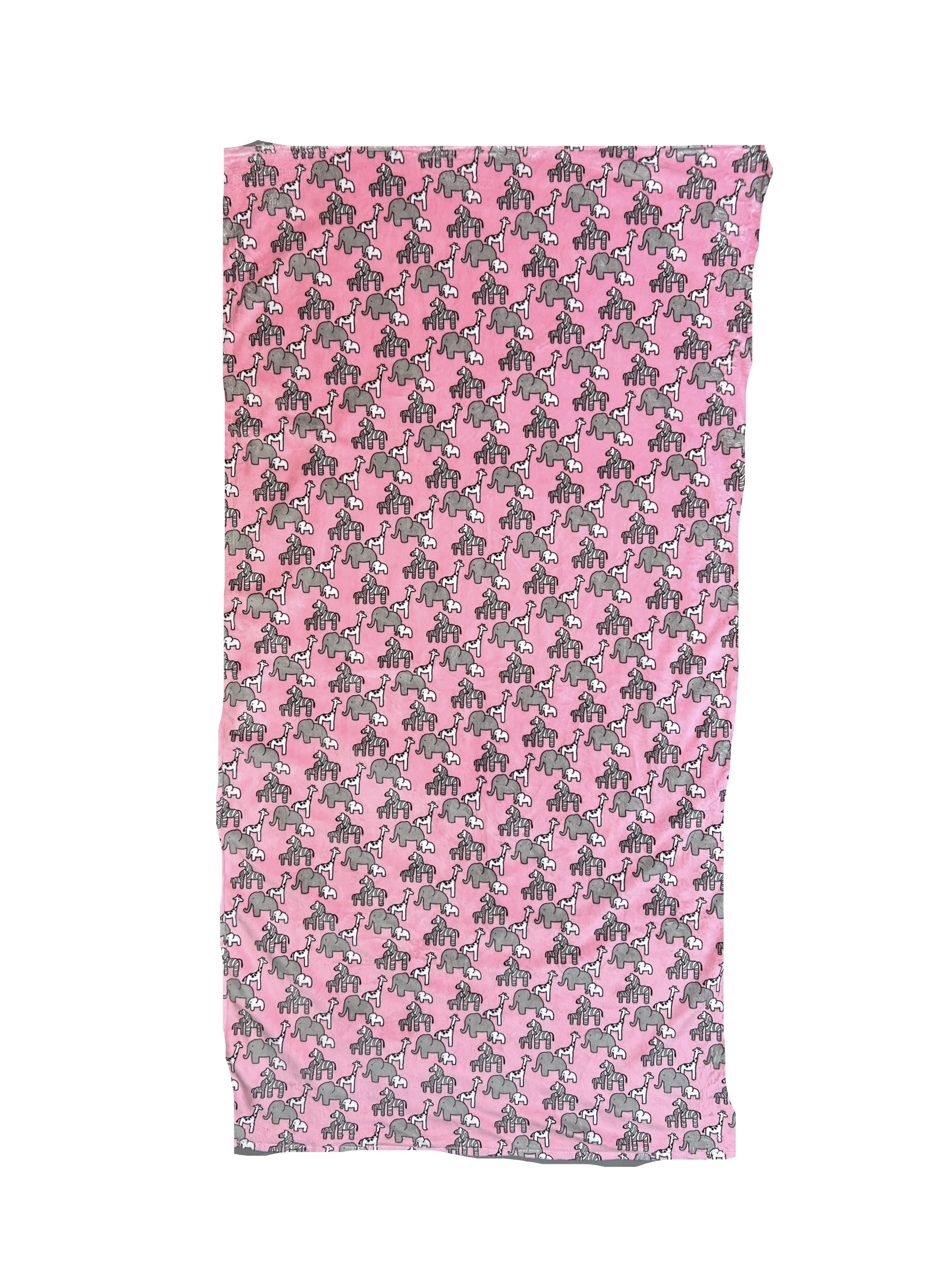 Safari Pink Kid Blanket