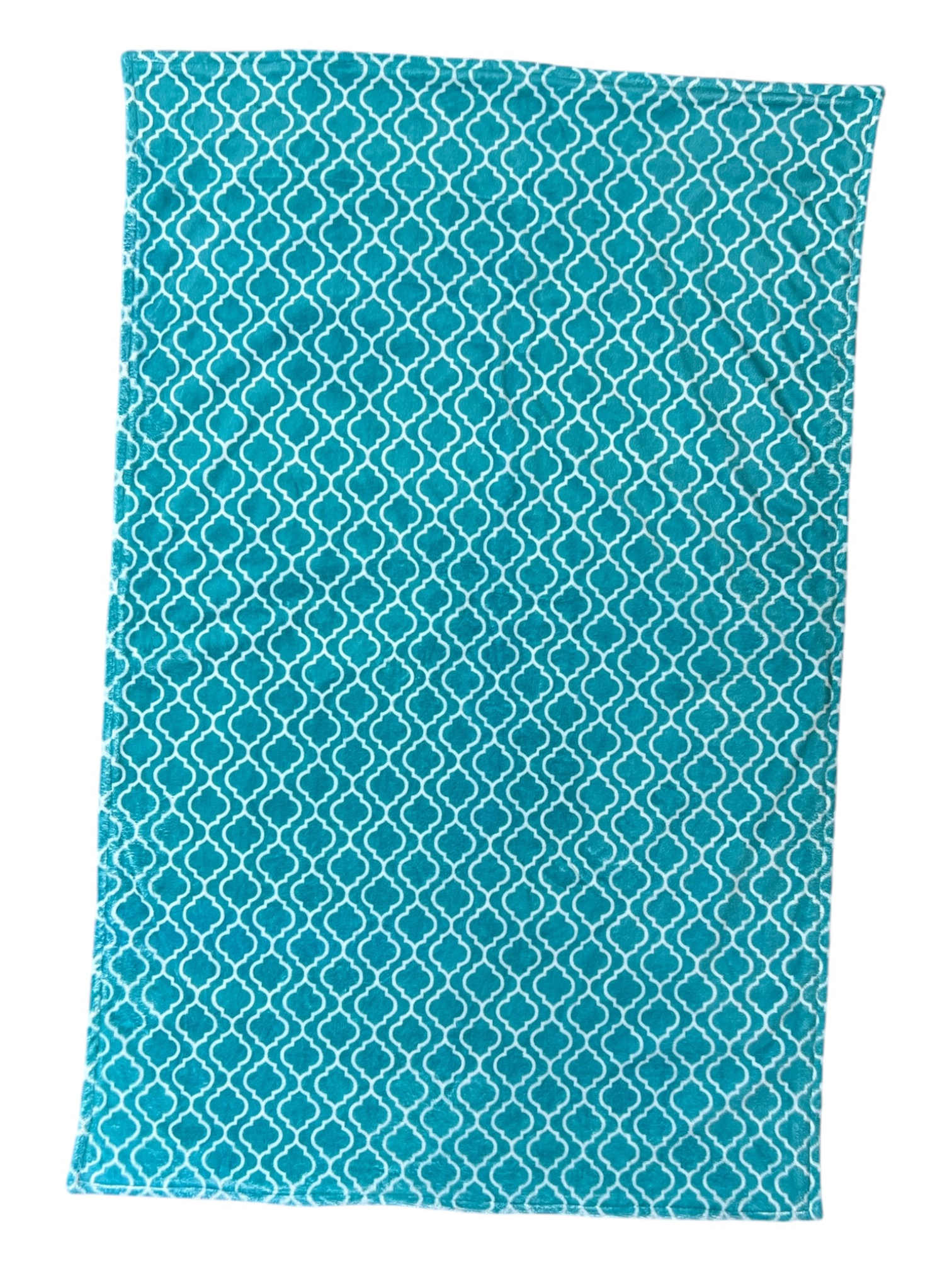 Green Lettuce Print Blanket