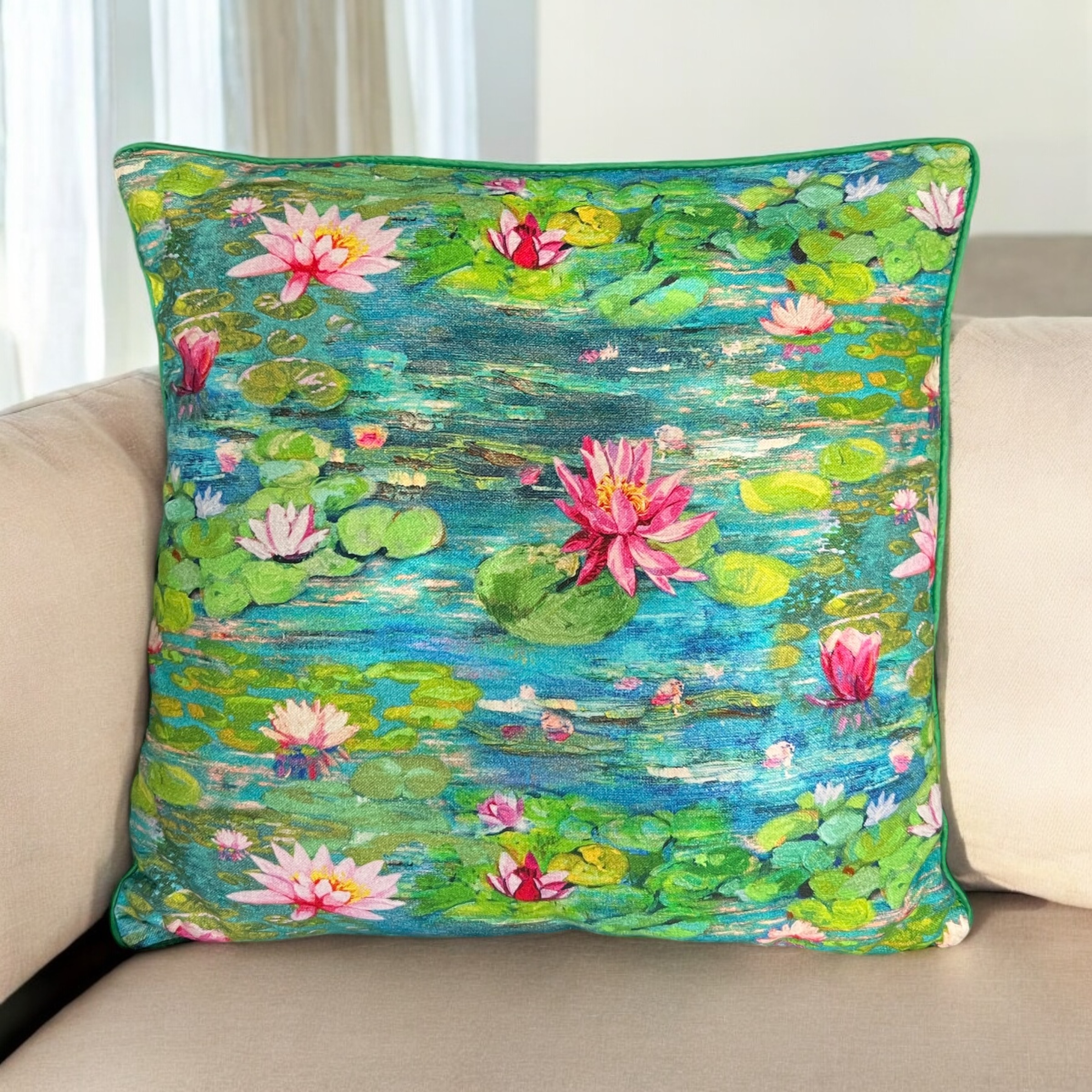 Flannel Piped Pillow Case