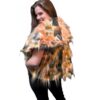 Reversible Multicolor Faux Fur Vest