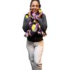 Multicolor Faux Fur Vest