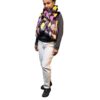 Multicolor Faux Fur Vest