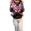 Multicolor Faux Fur Vest