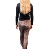 Leopard Print Stretch Velvet Pants