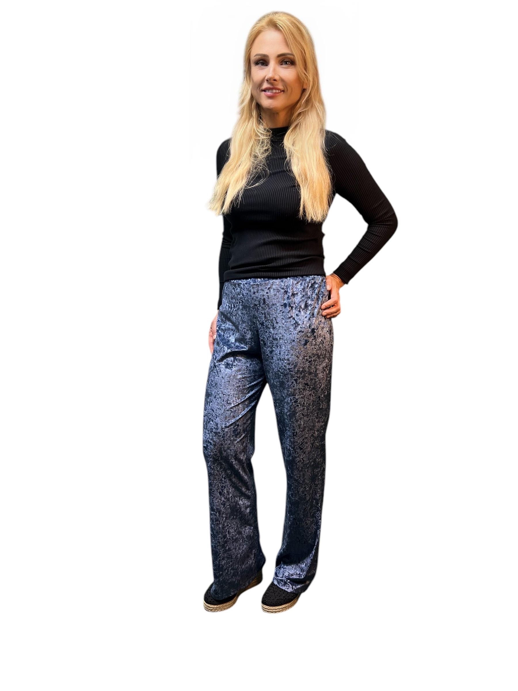 IMG_5158 Denim Stretch Velvet Pants