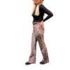 Leopard Print Stretch Velvet Pants