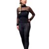 IMG_5685 2 Silver Tint Design Black Velvet Pants