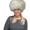 Hawk Faux Fur Tablet Hat