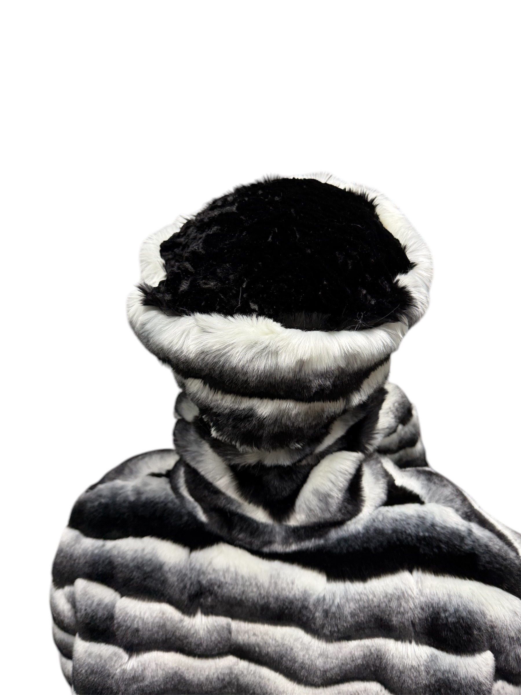 Faux Fur Chinchilla Hat