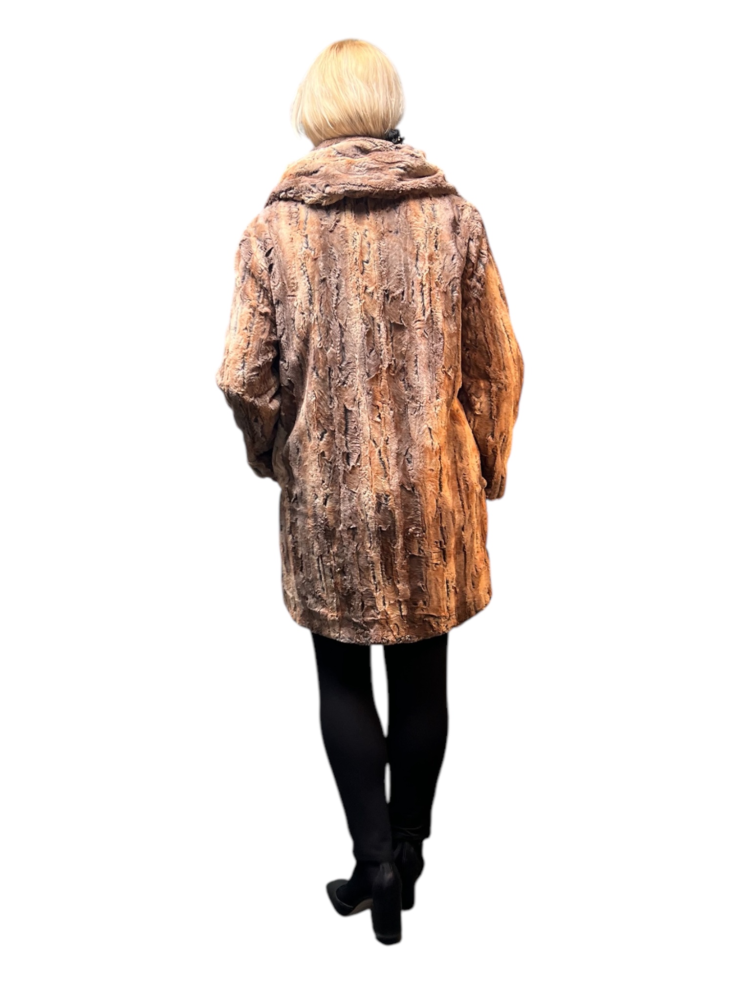 Luxe Cuddle Wild Rabbit Amber Coat