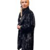 Black Faux Fur Coat