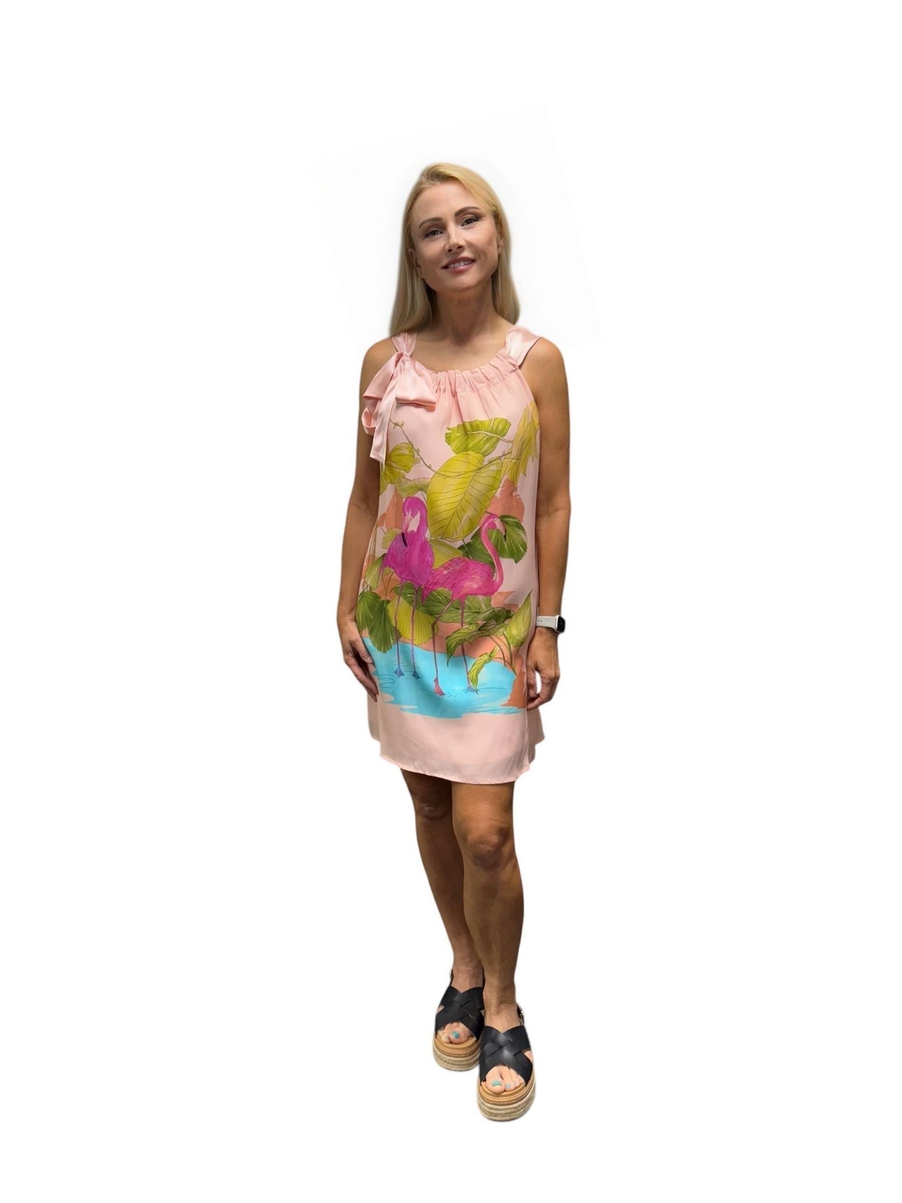 IMG_6535 Flamingo Summer Dress