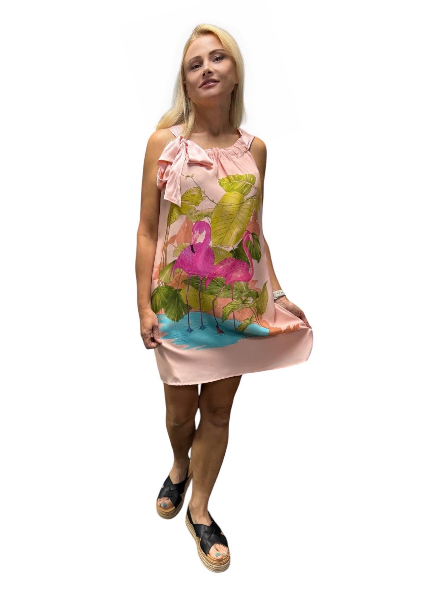 IMG_6538 Flamingo Summer Dress