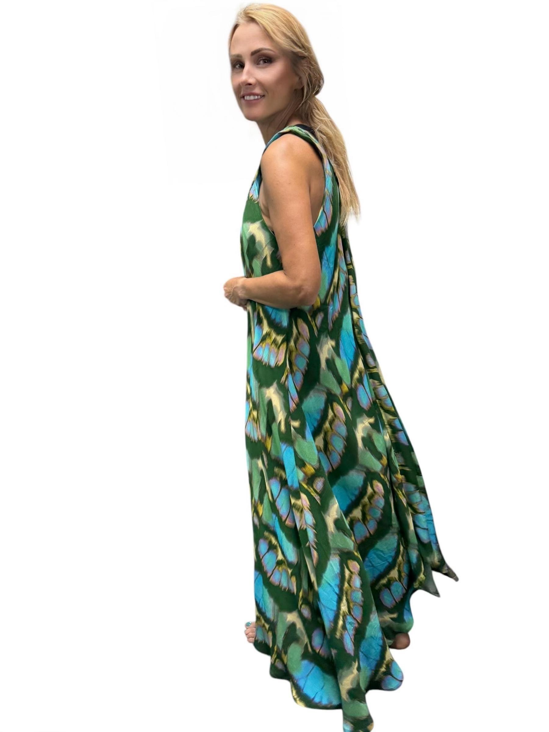 Rayon Maxi Dress