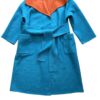Blue and Tangerine Reversible Coat