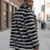 Men’s Chinchilla Faux Fur Coat