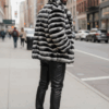 Men’s Chinchilla Faux Fur Coat