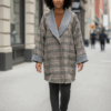 Double-Sided Wool Blend Coat